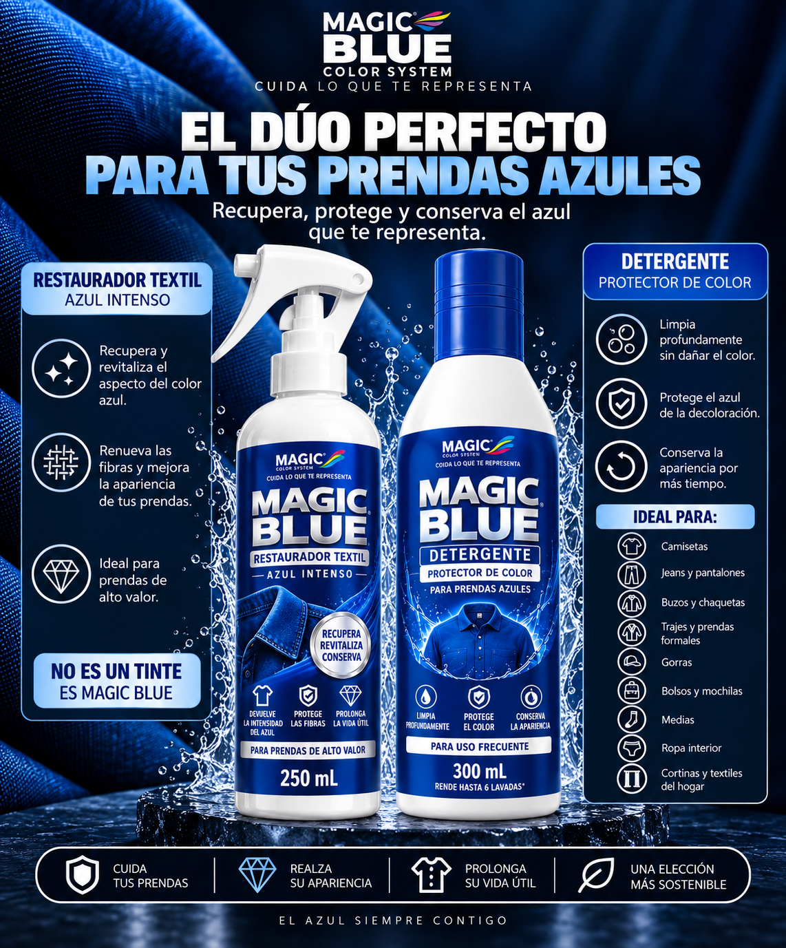 MAGIC BLUE  AZUL MAGICO
